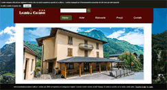 Desktop Screenshot of locandadelcacciatore.it